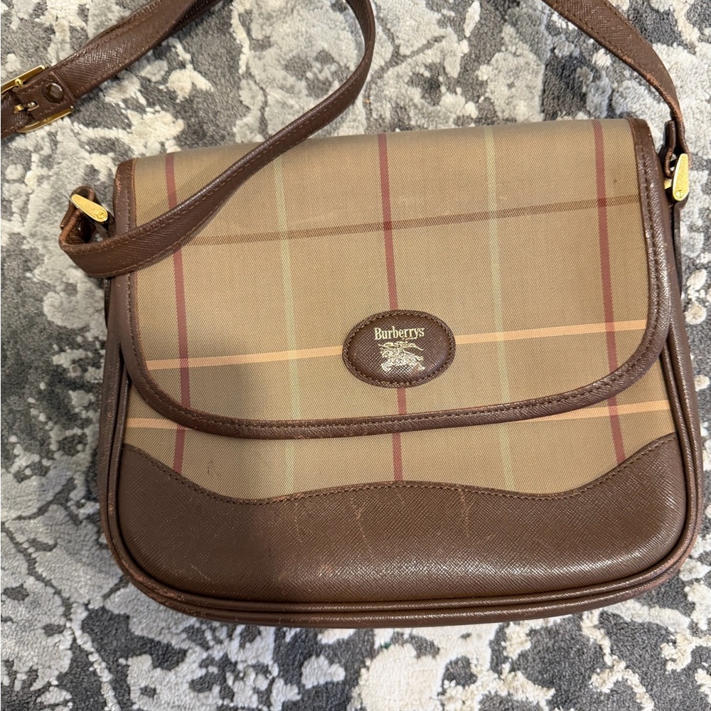Burberry Tan and Brown Crossbody Bag - Picture 5 of 14